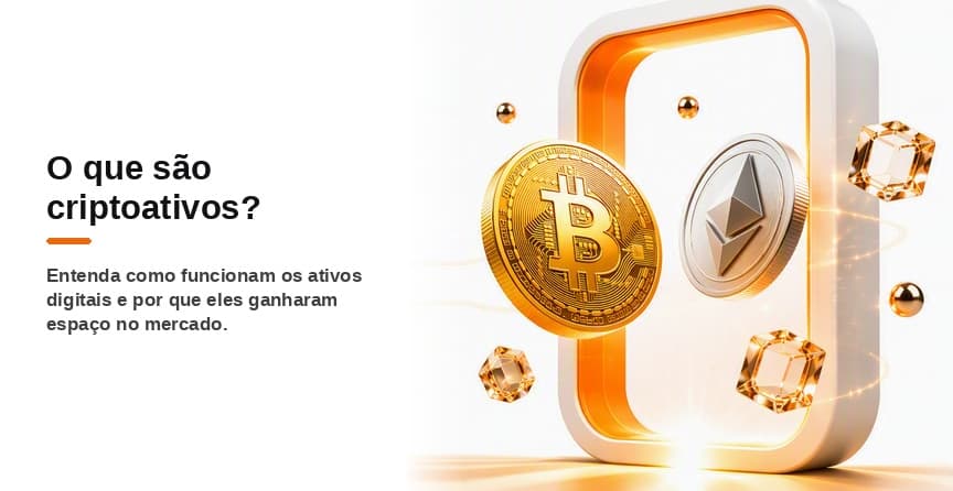 Header do artigo 1 da 1ª trilha de conteúdo educacional sobre criptoativos