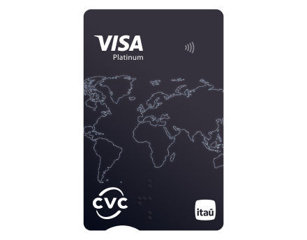 imagem do cartão CVC Itau Visa Platinum